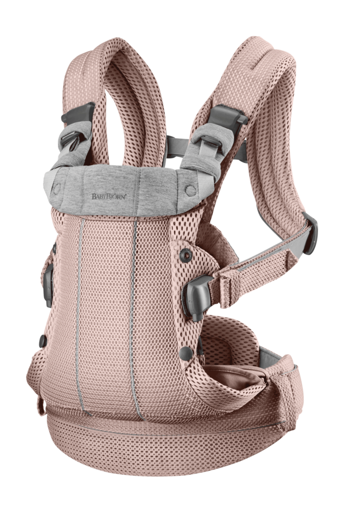 Địu Trẻ Em Baby Bjorn Baby Carrier Harmony - Màu Dusty Pink