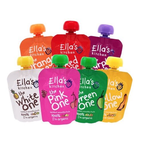 Trái Cây Nghiền Hữu Cơ Ella's Kitchen Cho Bé Từ 6M+ (90g)