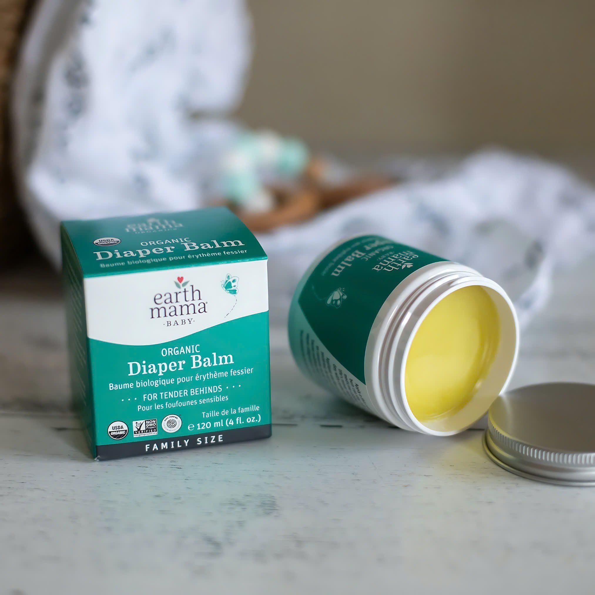 Kem Chống Hăm Hữu Cơ Cho Bé Earth Mama Organic Diaper Balm