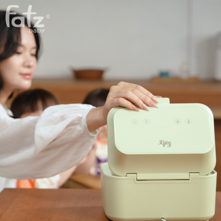 Máy ủ ấm và tiệt trùng UVC-LED khăn giấy ướt cho bé Fatz Warm 5