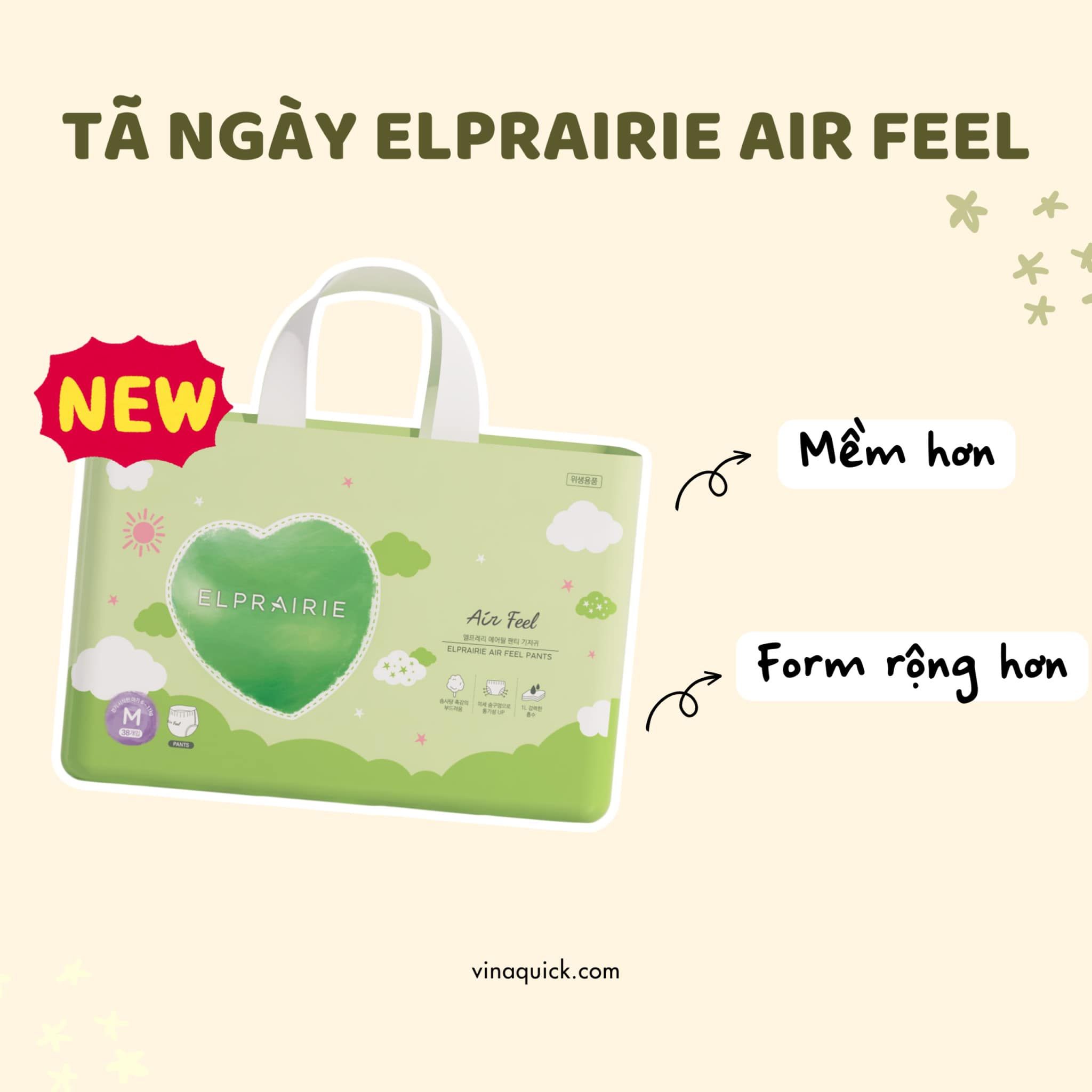 Tã/Bỉm Quần Elprairie Air Feel Nội Địa Hàn