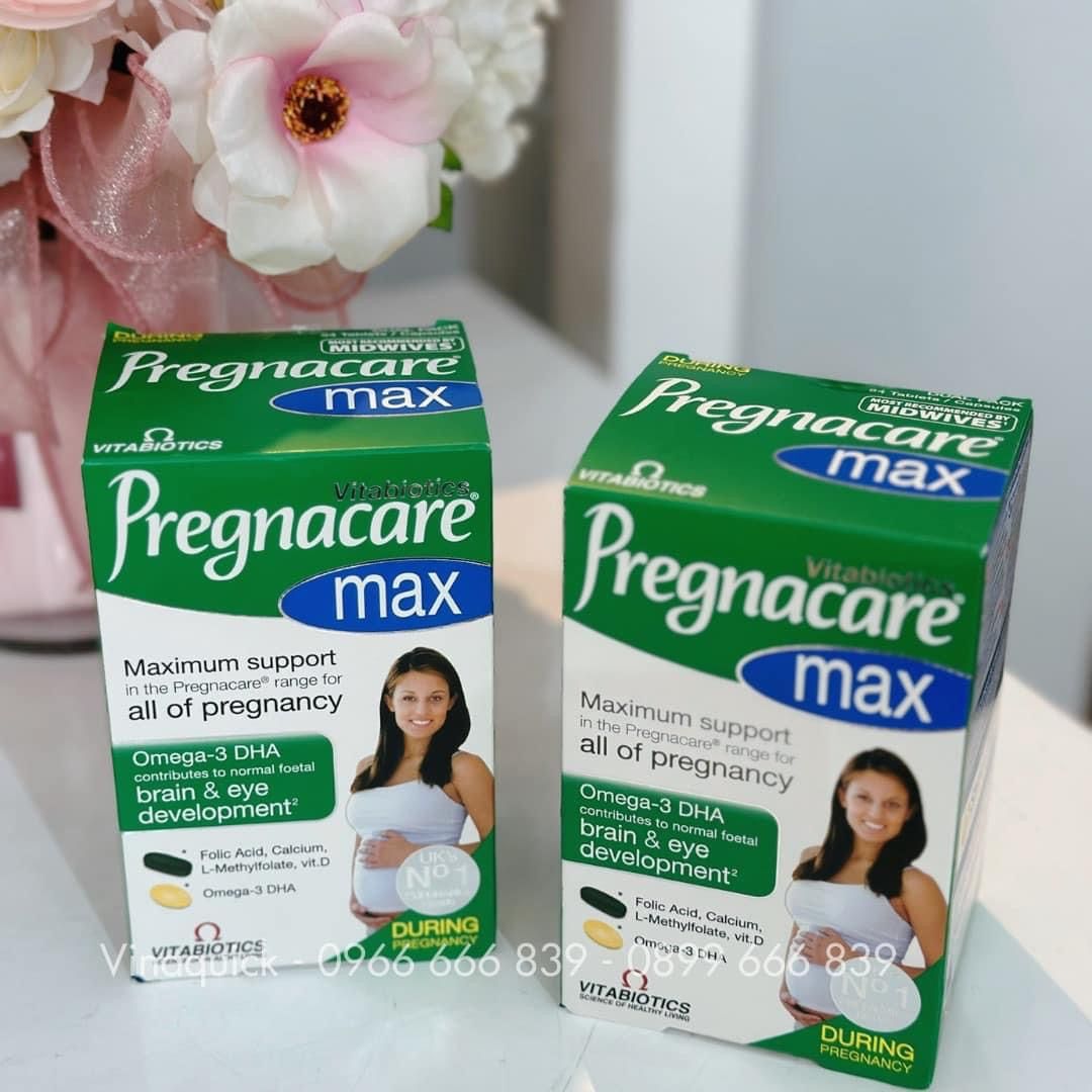 Vitamin Cho Mẹ Bầu Pregnacare Max 84 Viên