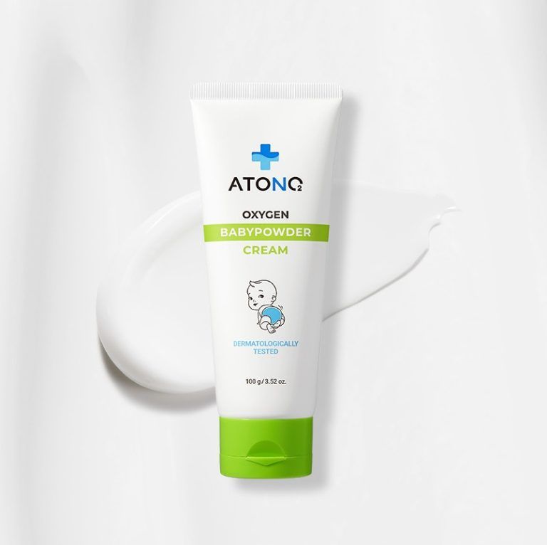 Kem Hăm Atono2 Oxygen Baby Powder Cream Cho Bé 100g (0+)