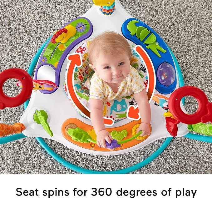 Ghế Nhún Fisher-Price Animal Wonders Jumperoo - Climbers