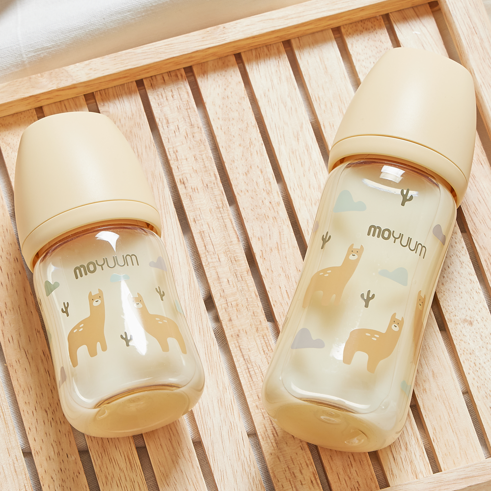 Bình Sữa PPSU Cổ Rộng Moyuum Lạc Đà