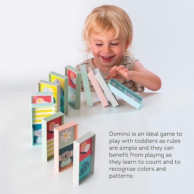 Đồ Chơi Khối Domino XL Taf Toys Domino Rally Block