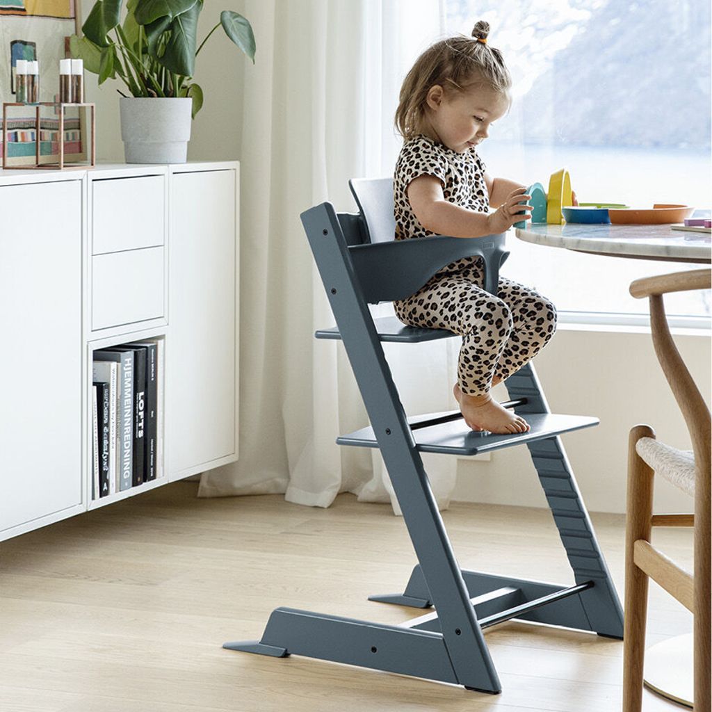 GHẾ ĂN DẶM STOKKE TRIPP TRAPP - FJORD BLUE