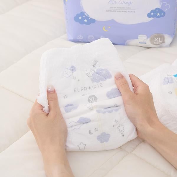 Tã/Bỉm Quần Ban Đêm Elprairie Air Wing Nội Địa Hàn