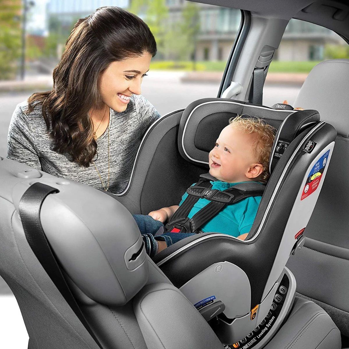 Ghế Ngồi Ô Tô Chicco NextFit Zip Convertible Car Seat - Corvus