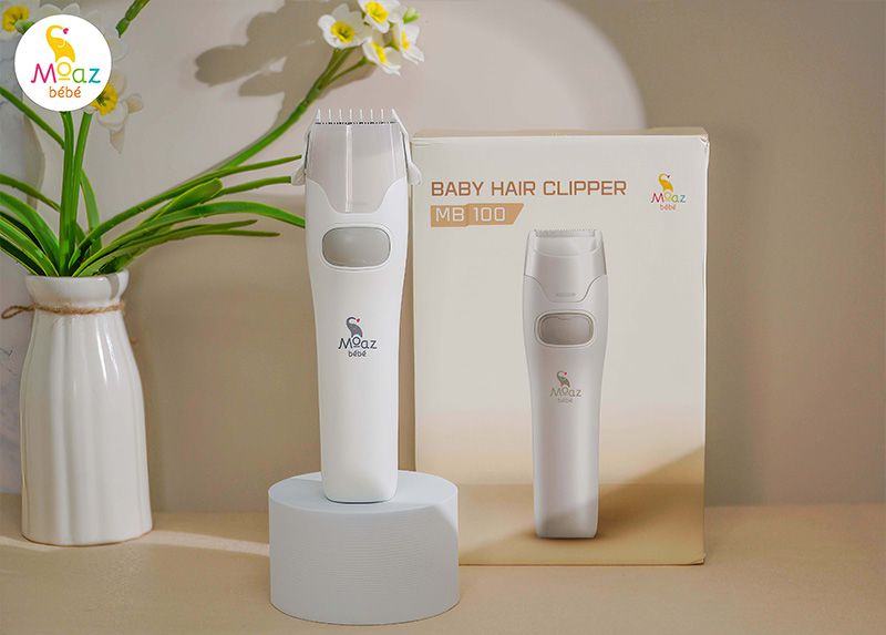 Tông đơ điện cắt tóc cho bé Moaz BéBé MB-100