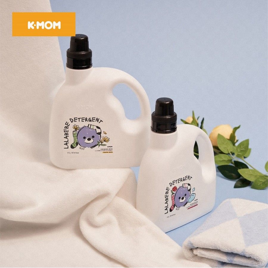 Nước Giặt Thuần Chay Lalabebe K-Mom Hàn Quốc Chai 1700ml