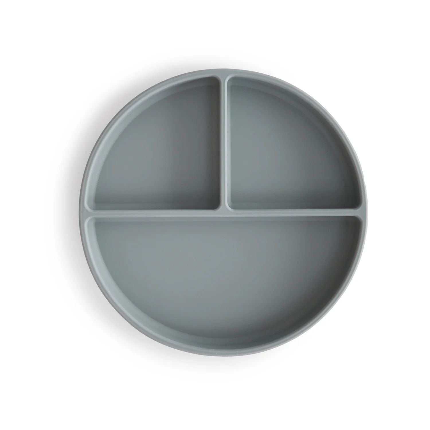 Khay Ăn Dặm Chia Ngăn Silicone Mushie