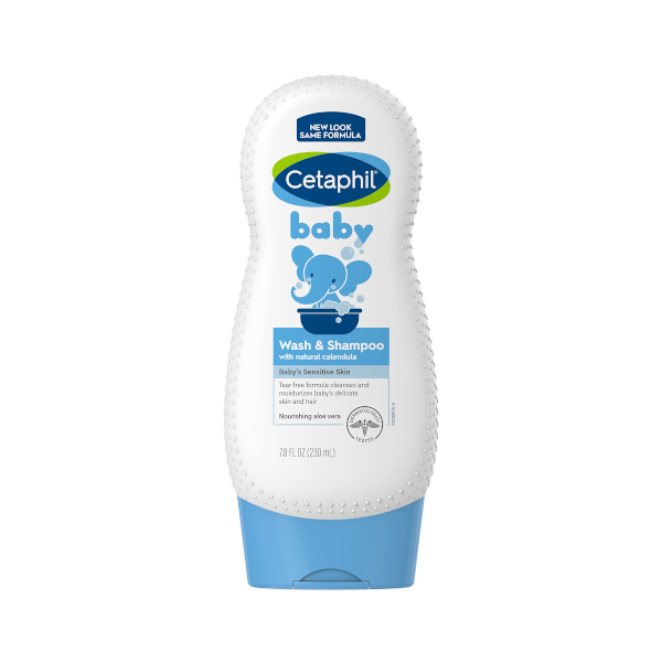 Sữa tắm gội dịu nhẹ cho bé Cetaphil Baby Gentle Wash & Shampoo