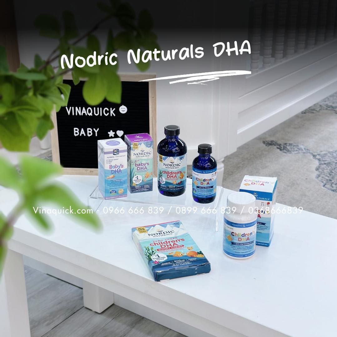 DHA CHO BÉ NORDIC NATURALS 530 MG OMEGA-3 VỚI EPA & DHA 119 ML (VỊ DÂU TÂY)