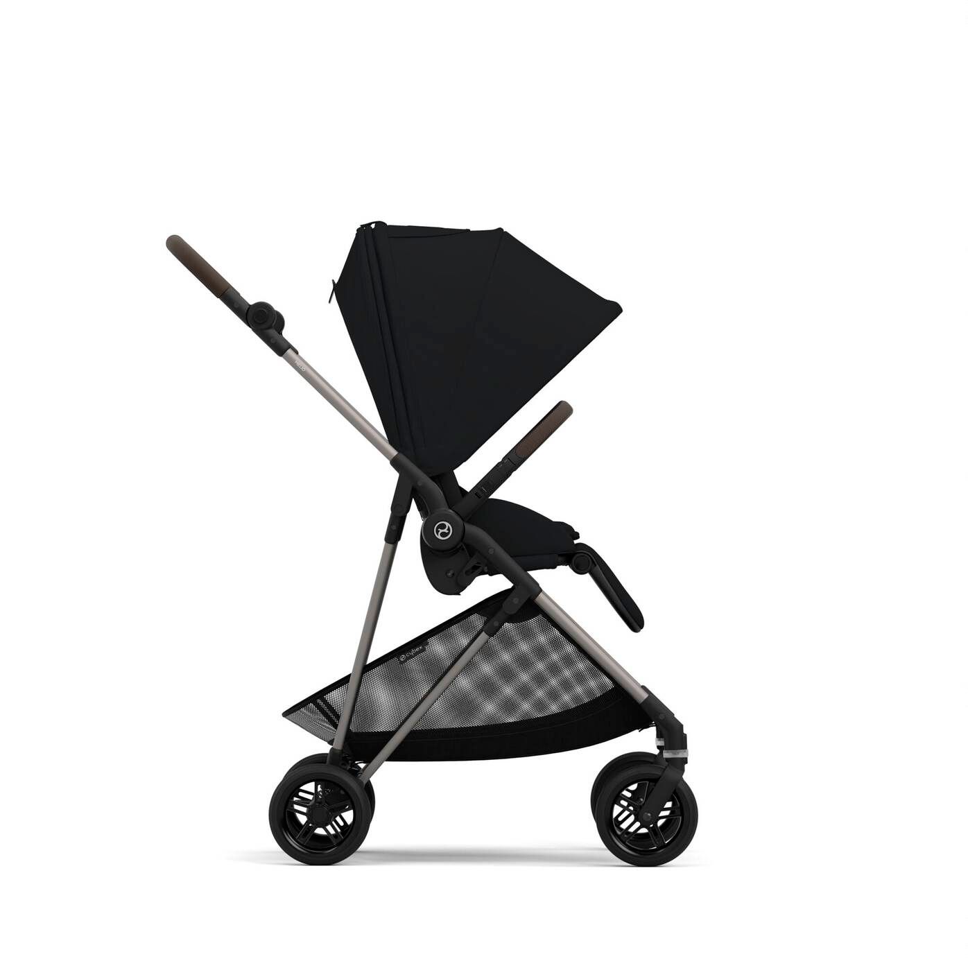 Xe Đẩy Gấp Gọn Cybex Melio TPE - Màu Magic Black