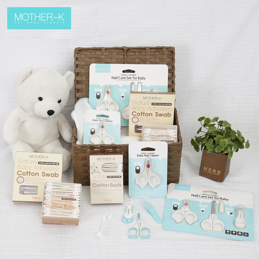 Dụng Cụ Cắt Móng Tay Sơ Sinh Mother-K Hàn Quốc