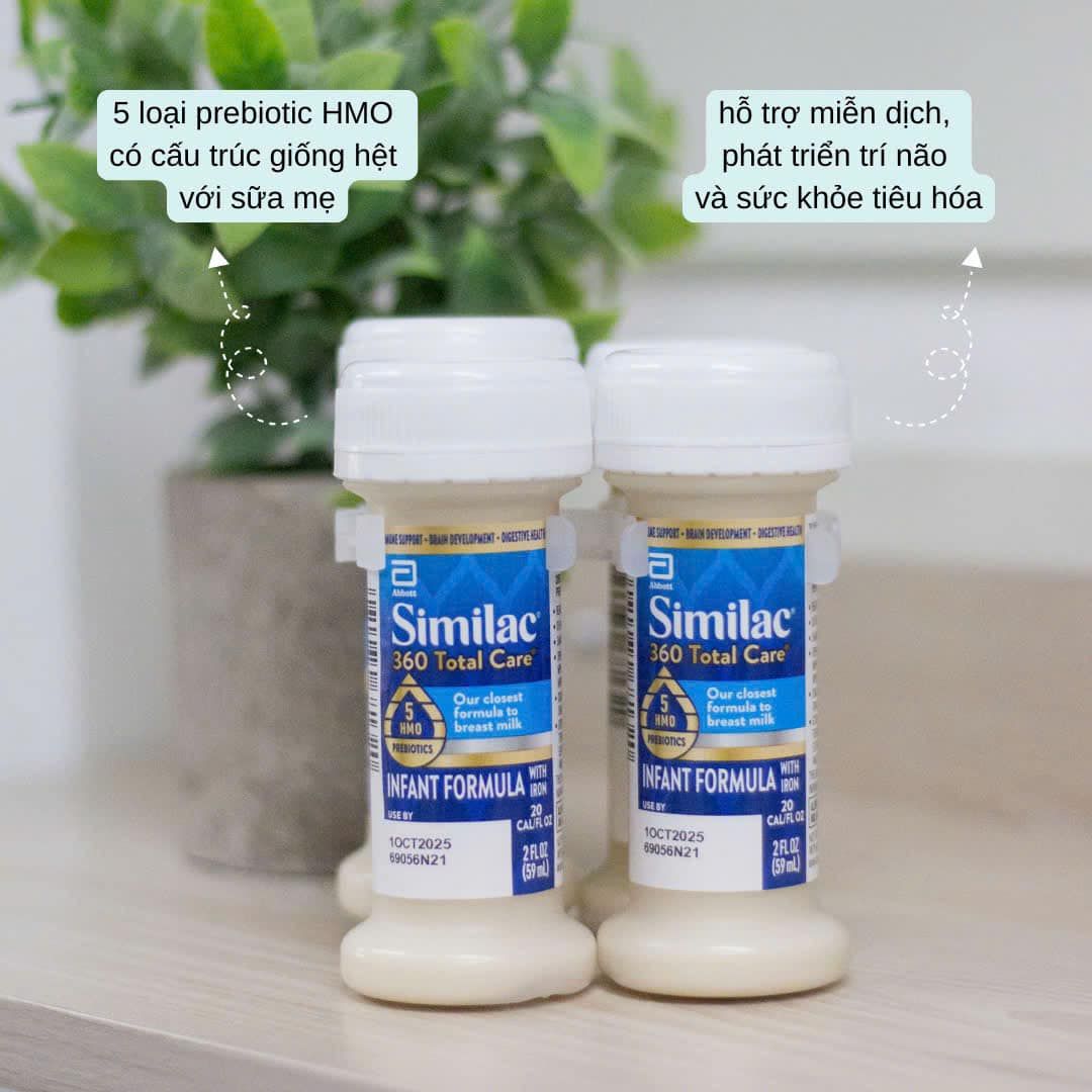 Sữa Nước Similac 360 Total Care Cho Bé (0-12 Tháng) - 59ml