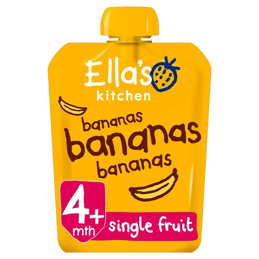 Trái Cây Nghiền Hữu Cơ Ella's Kitchen Cho Bé Từ 4M+ (70g)