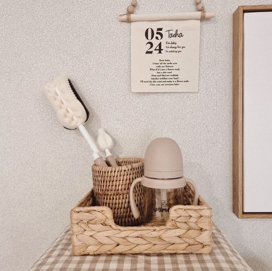 Set 2 Cọ Rửa Bình Mút Xốp Ubmom