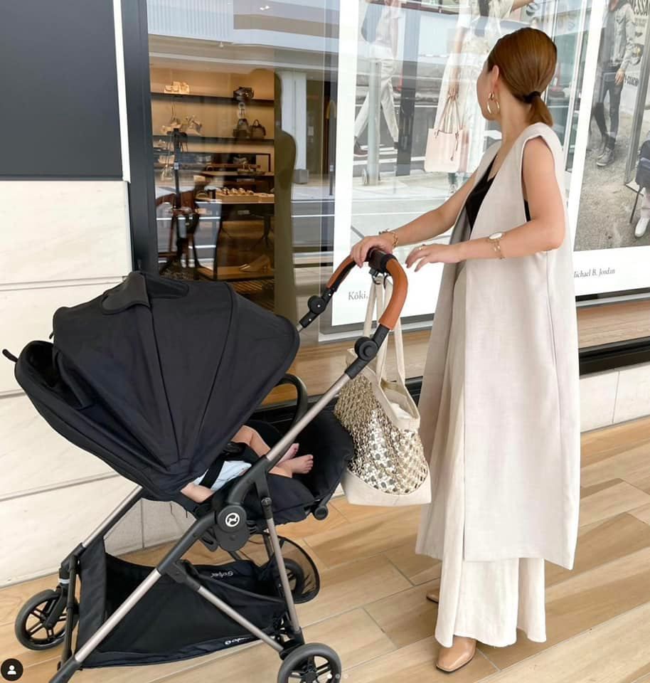 Xe Đẩy Gấp Gọn Cybex Melio TPE - Màu Almond Beige