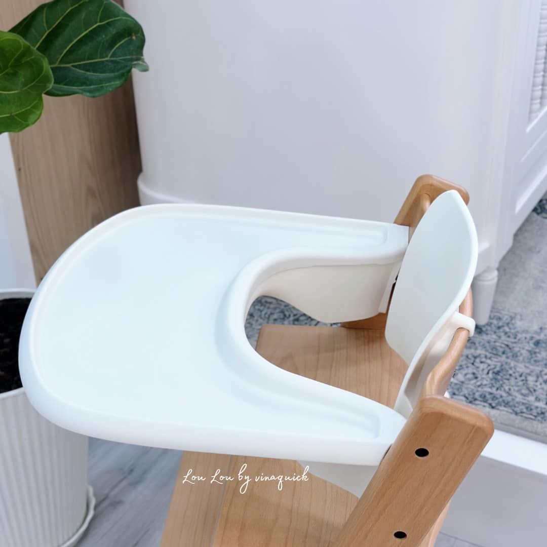 Ghế Ăn Dặm LouLou (Nguyên Set) - Màu Natural