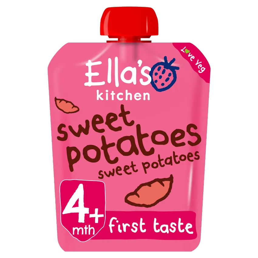 Trái Cây Nghiền Hữu Cơ Ella's Kitchen Cho Bé Từ 4M+ (70g)