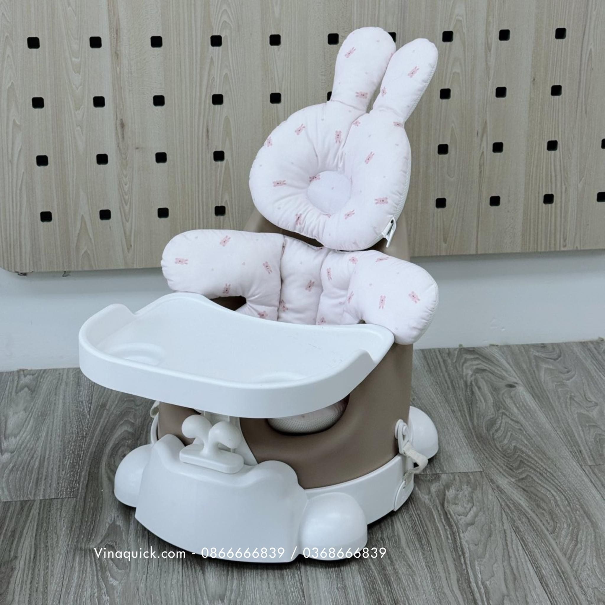 GHẾ ĂN DẶM MUNA JELLYMOM - HỌA TIẾT THỎ