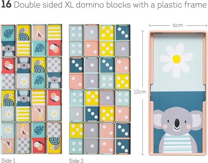 Đồ Chơi Khối Domino XL Taf Toys Domino Rally Block