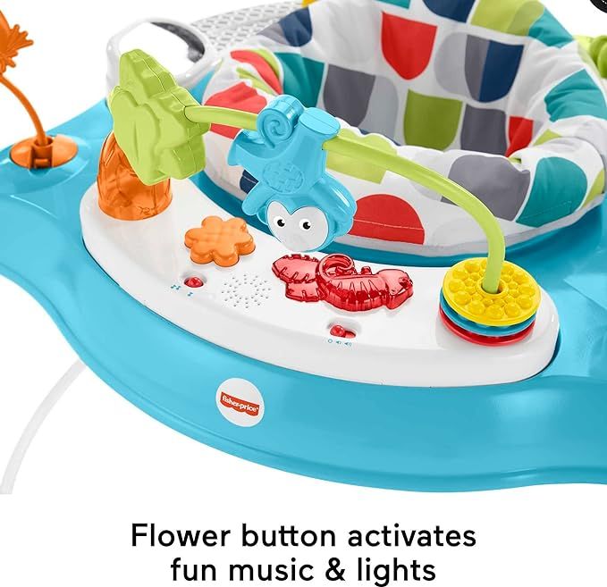 Ghế Nhún Fisher-Price Animal Wonders Jumperoo - Climbers