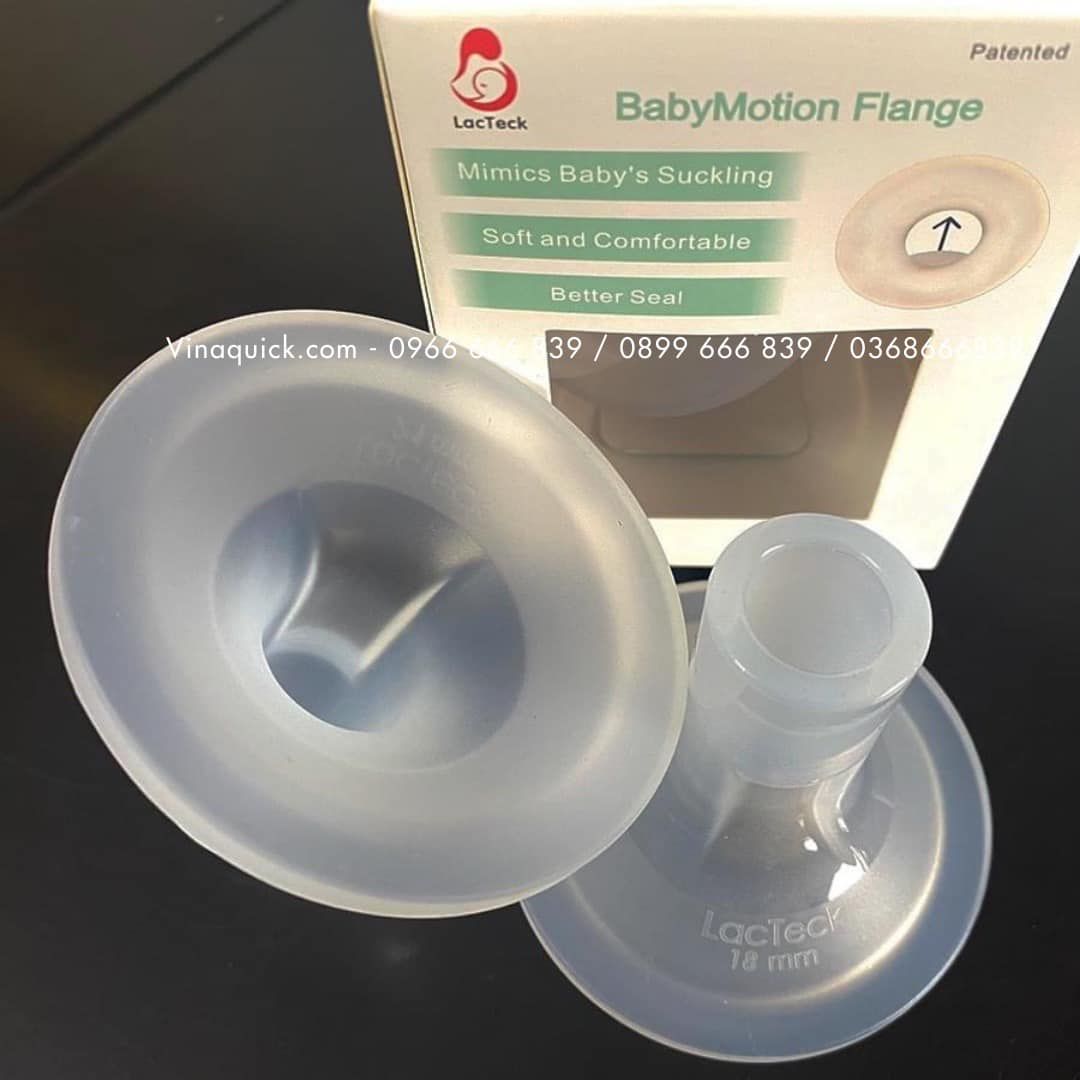 Bộ Phễu Hút Sữa Silicon Lacteck Babymotion