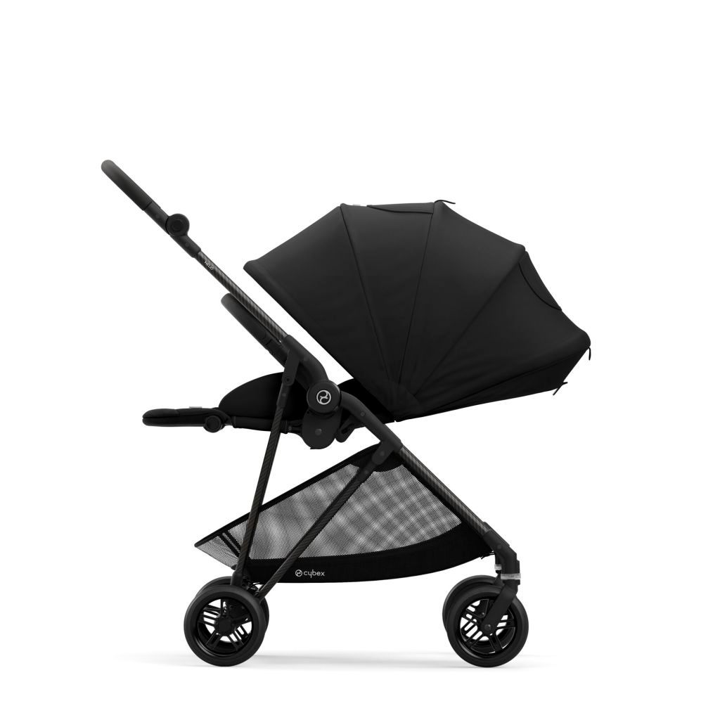 Xe Đẩy Gấp Gọn Siêu Nhẹ Cybex Melio Carbon - Màu Magic Black