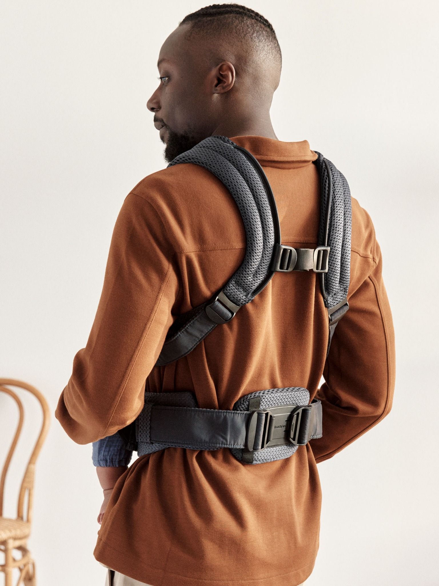 Địu Trẻ Em Baby Bjorn Baby Carrier Harmony - Màu Anthracite