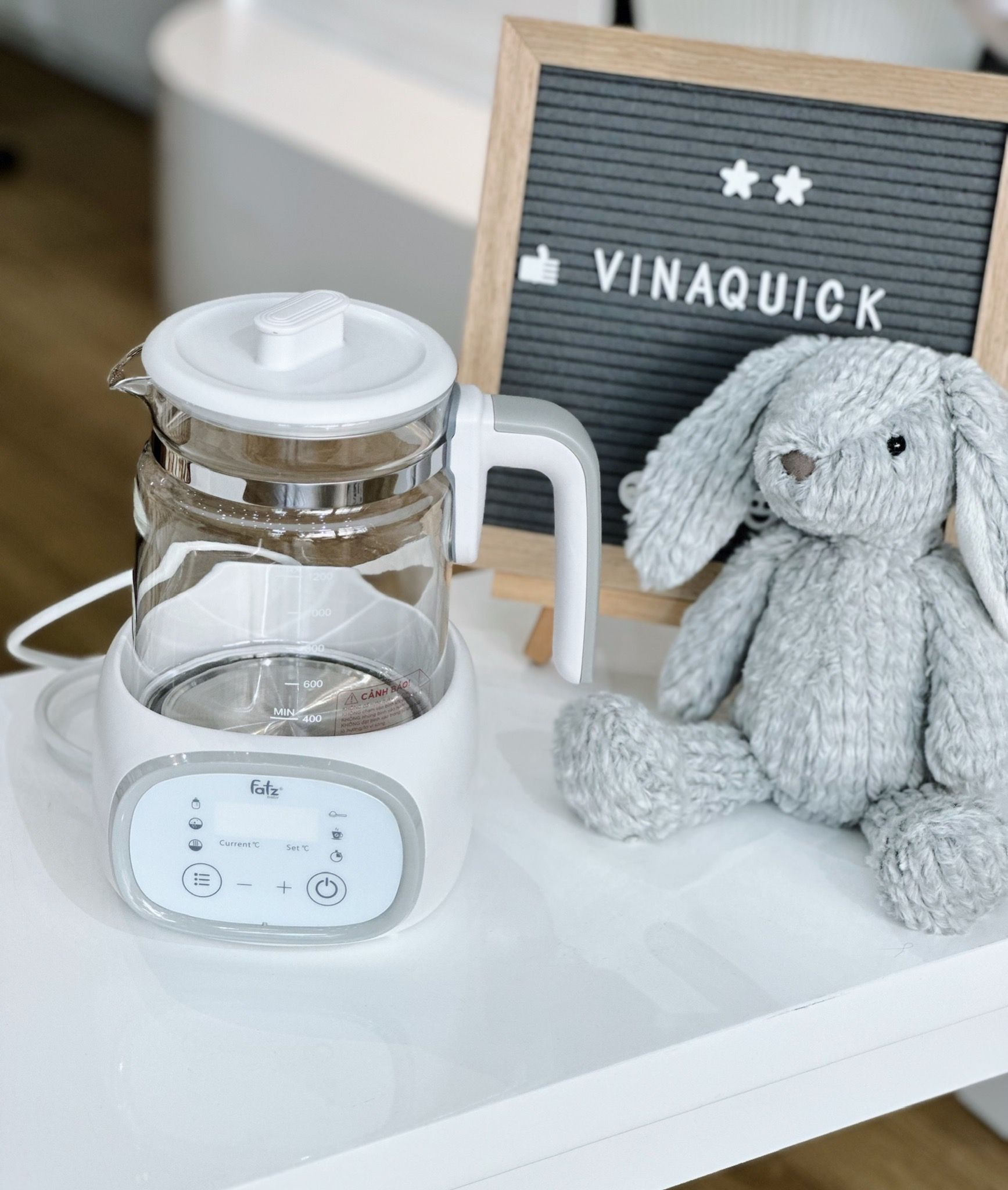 Máy đun và hâm nước pha sữa điện tử Fatzbaby QUICK 9