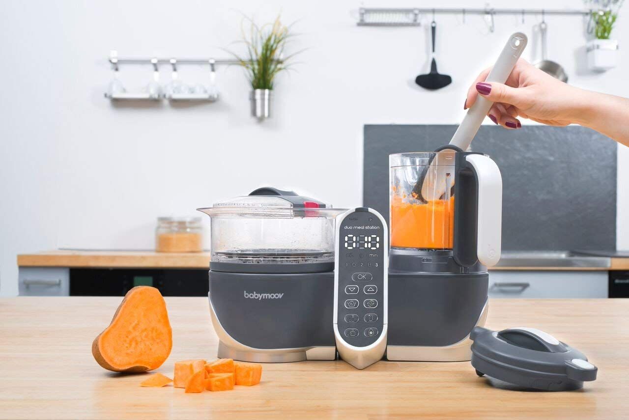 Máy làm đồ ăn dặm Babymoov Duo Meal Station 5 trong 1