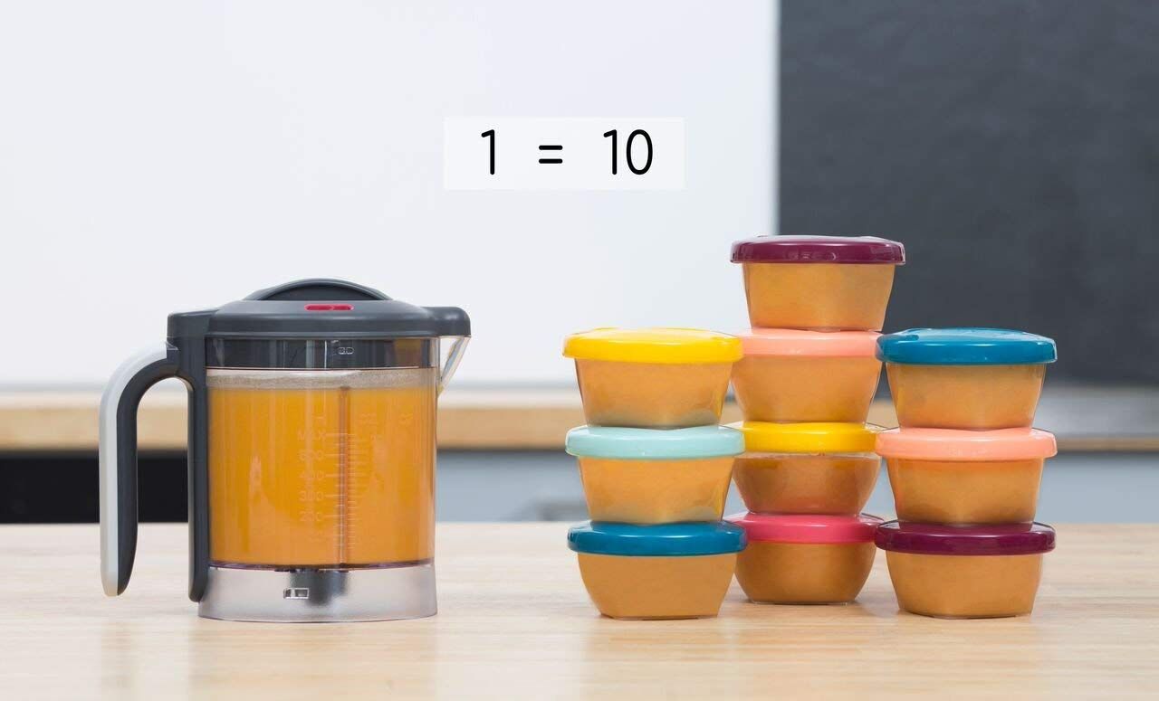 Máy làm đồ ăn dặm Babymoov Duo Meal Station 5 trong 1