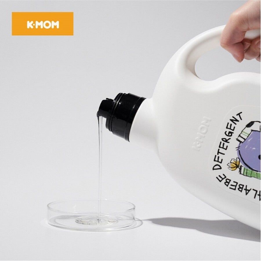 NƯỚC GIẶT THUẦN CHAY LALABEBE K-MOM HÀN QUỐC HƯƠNG BAN MAI TÚI 1.3L