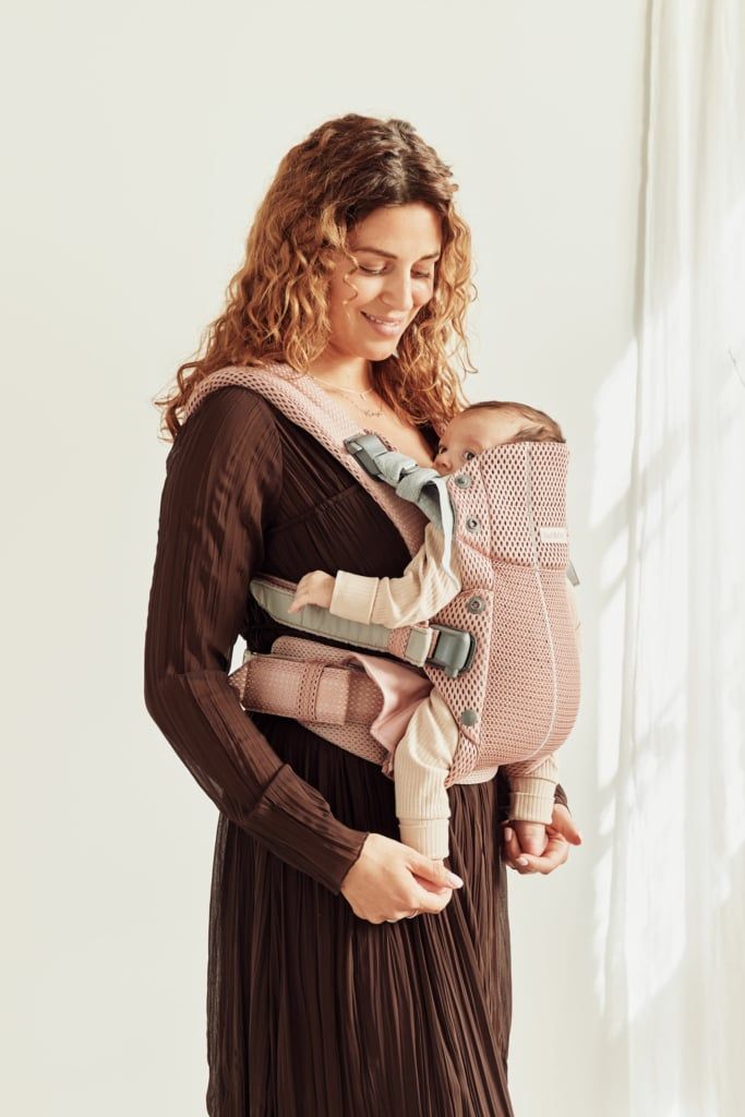 Địu Trẻ Em Baby Bjorn Baby Carrier Harmony - Màu Dusty Pink