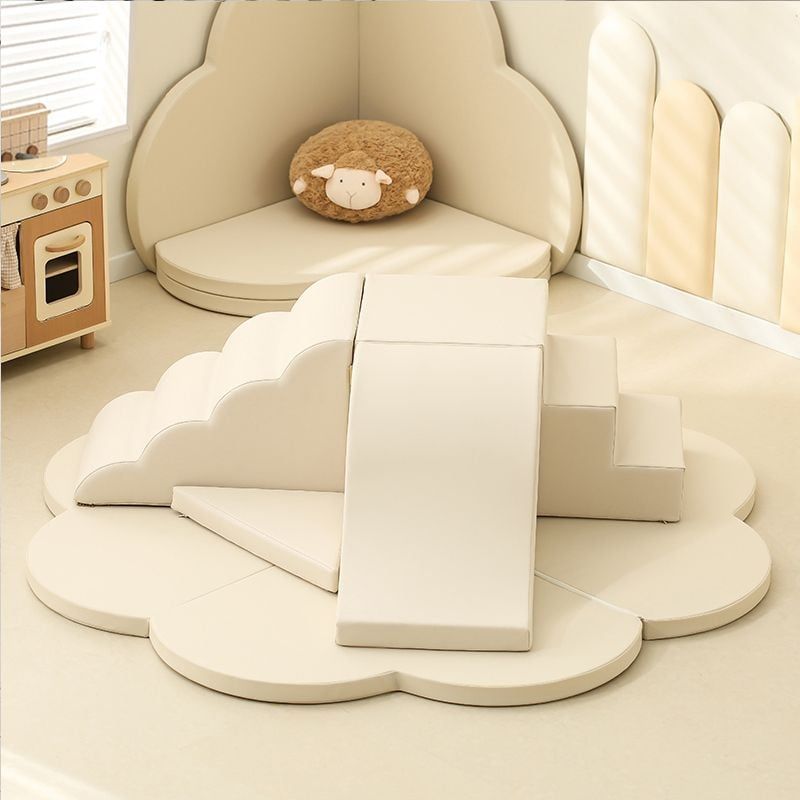 Bộ 4 Khối Xốp Vận Động Leo Trèo Cho Bé Mới Tập Đi LouLou By Vinaquick