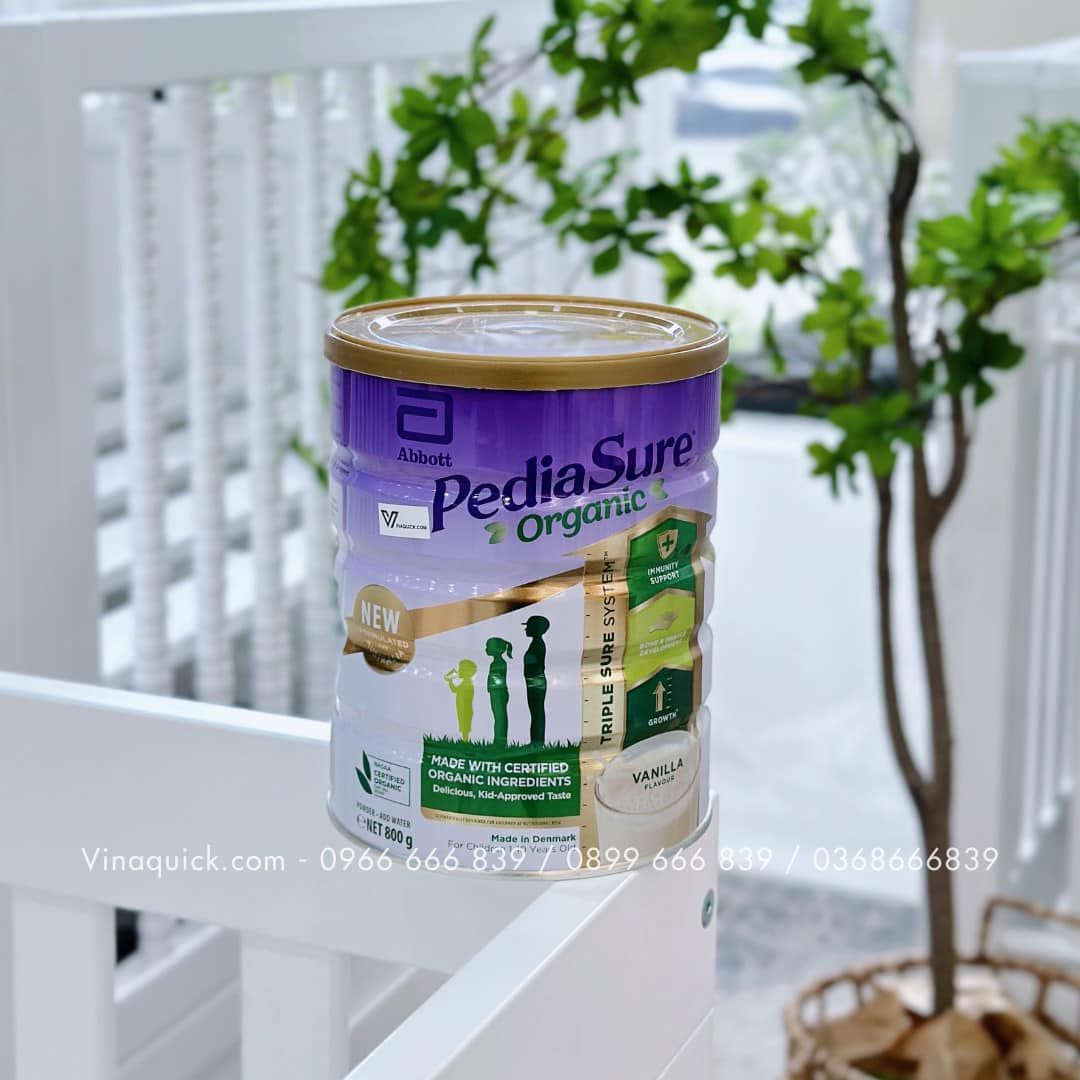 Sữa Pediasure Organic Úc Cho Bé Từ 1 Đến 10 Tuổi (800g)