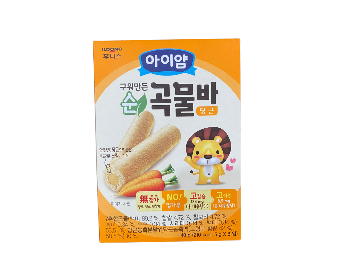 Bánh Ống Quế Cuộn Ngũ Cốc ILDONG Hàn Quốc 12M+