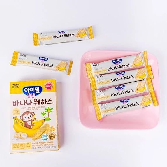 Bánh Xốp Ăn Dặm ILDONG AYIYUM DHA