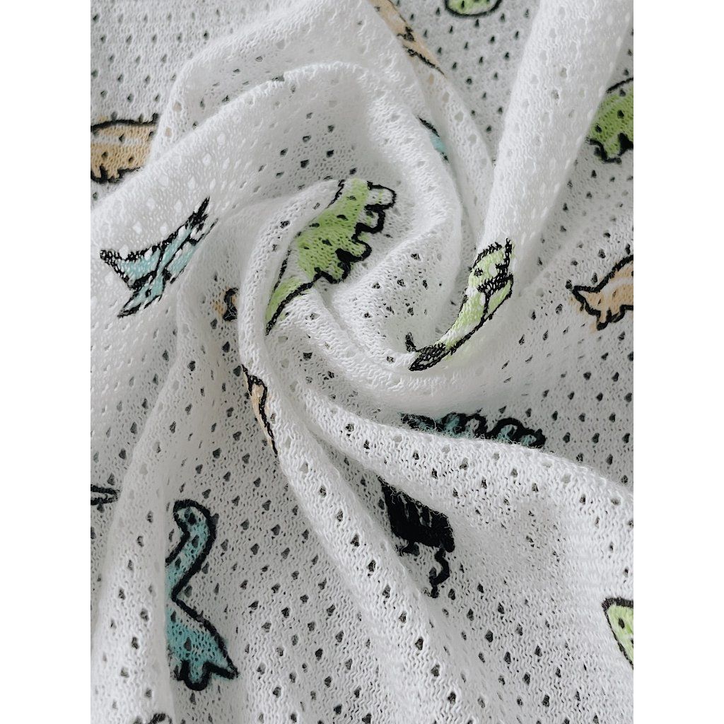 Nhộng Chũn Thông Hơi Cotton Tilobe Siêu Mỏng Mềm Mịn Cho Bé