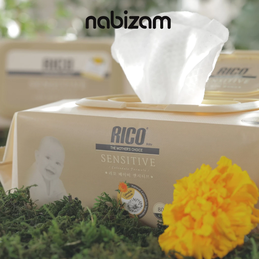 KHĂN ƯỚT CAO CẤP RICO SENSITIVE - 80 TỜ