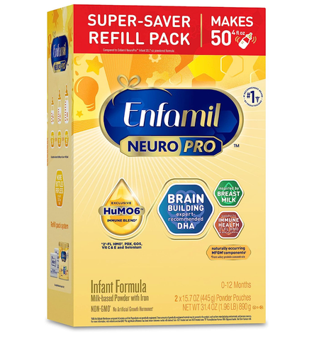 Sữa Enfamil Neuropro Infant Formula Cho Bé 0 - 12 Tháng (890g)
