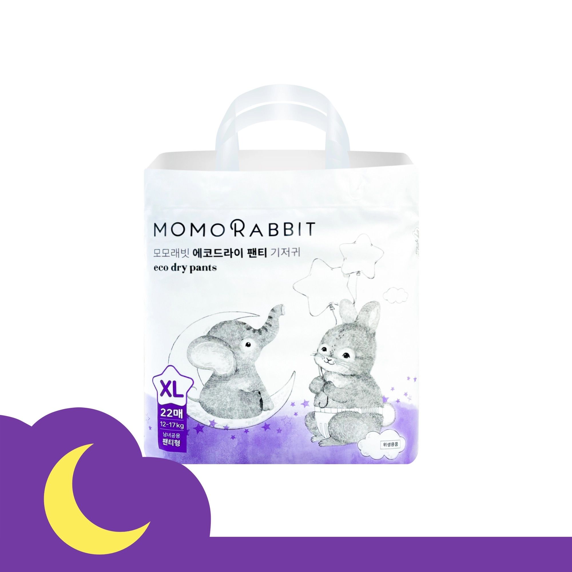 Bỉm Quần Ban Đêm Momo Rabbit