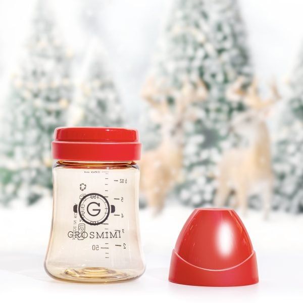 Bình sữa Grosmimi PPSU 200ml ( Không Núm Ti )