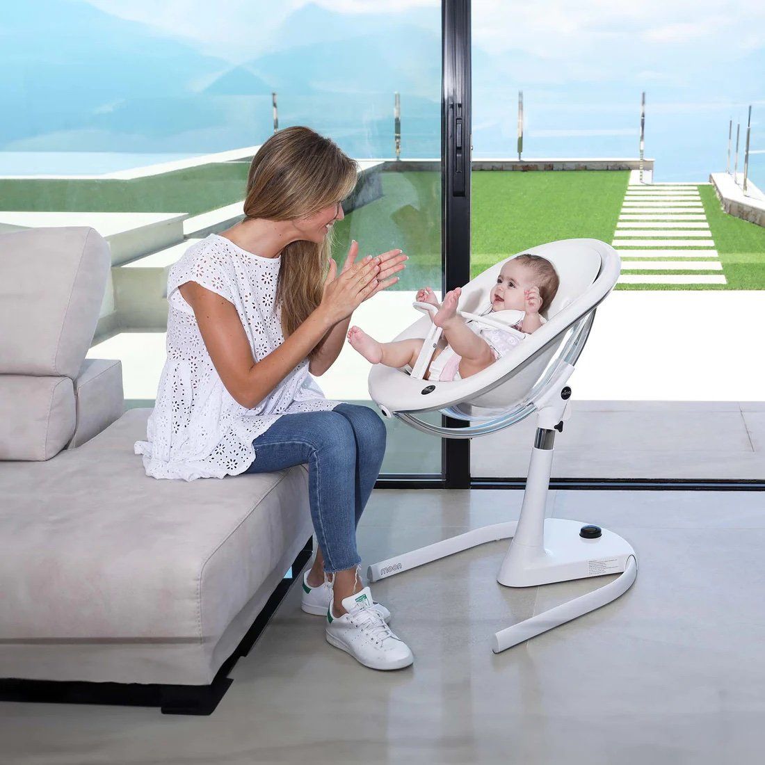 GHẾ ĂN DẶM MIMA MOON 2G HIGH CHAIR
