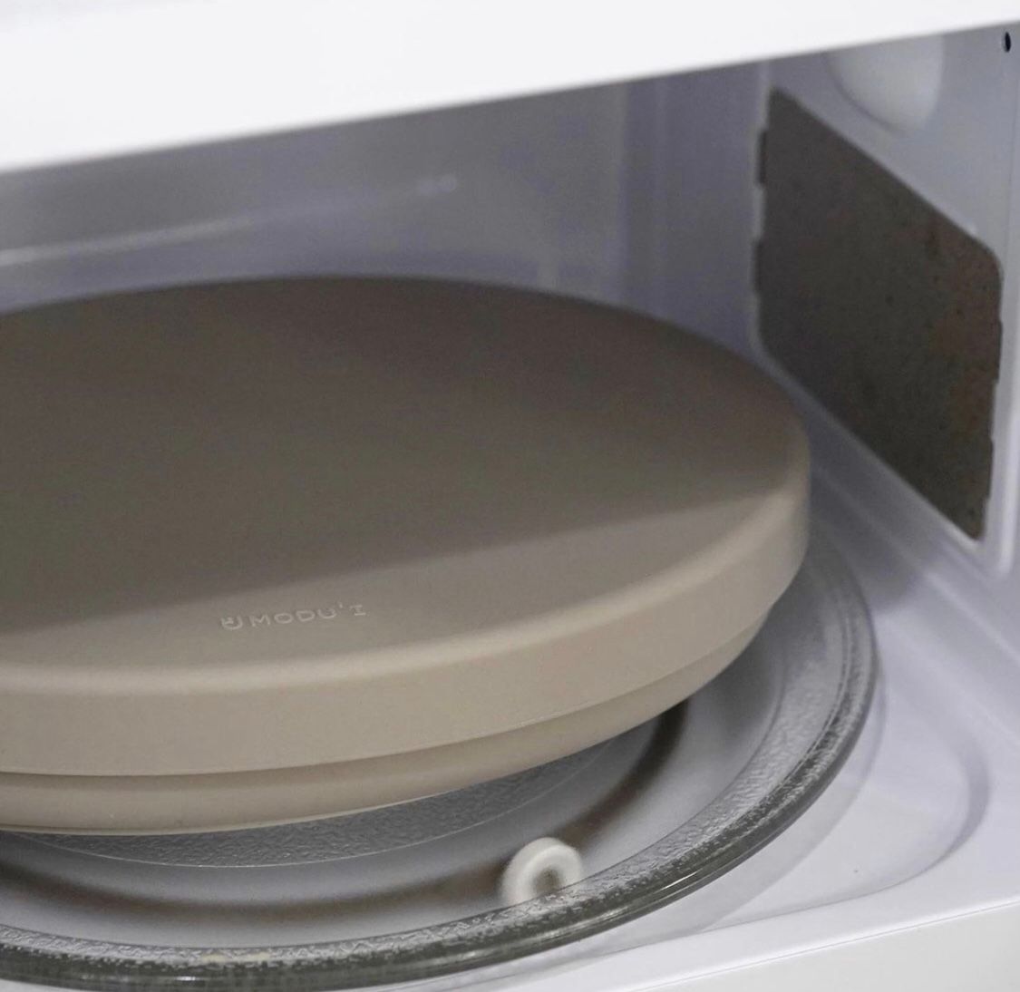 Nắp khay ăn dặm silicon MODU'I - Màu Mint