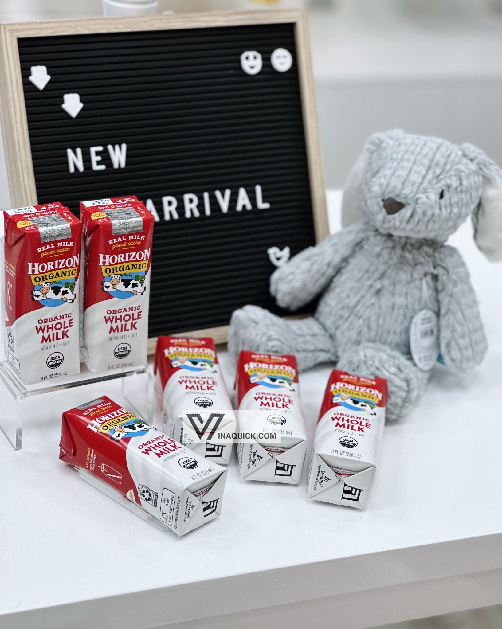 (HỘP) SỮA TƯƠI HORIZON ORGANIC WHOLE MILK 236ML