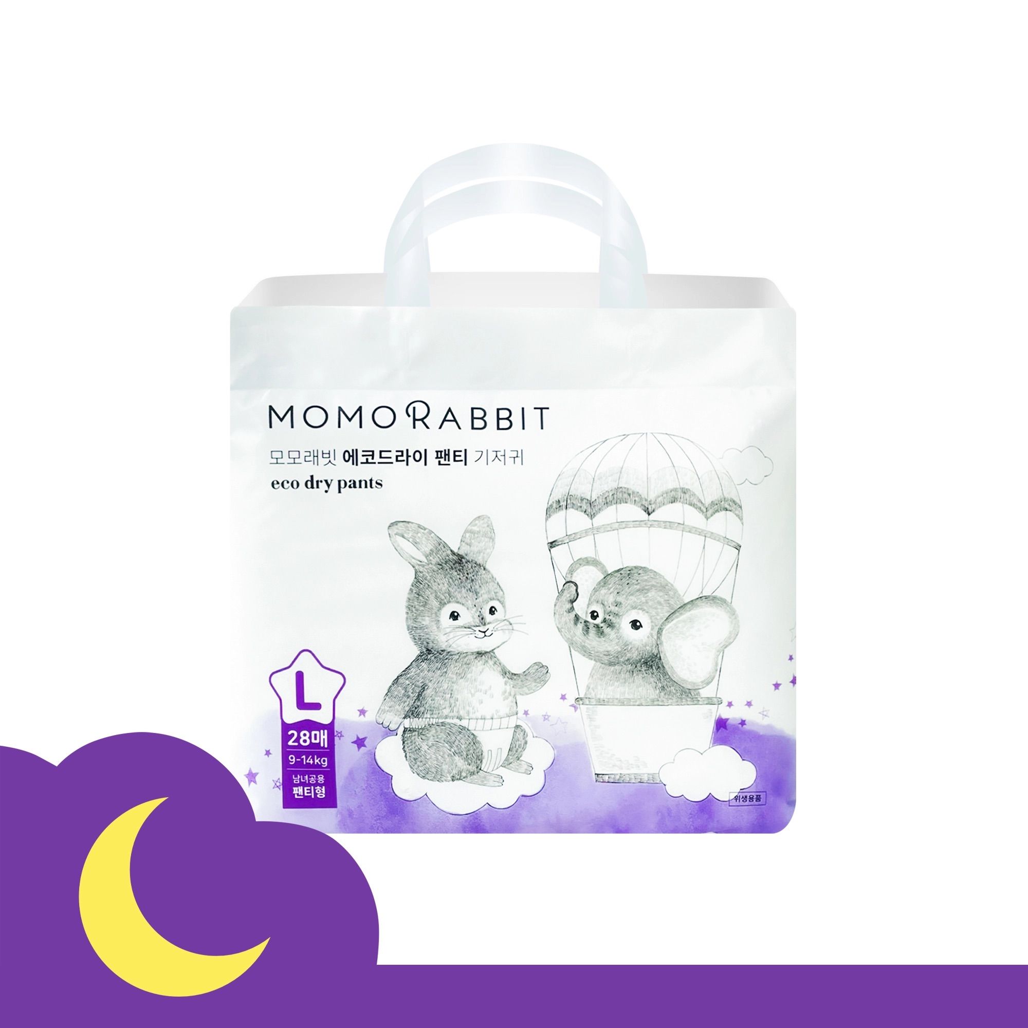Bỉm Quần Ban Đêm Momo Rabbit
